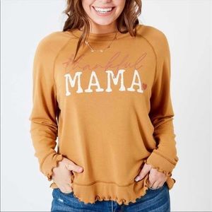 Altar’d State Thankful Mama Shirt M Medium